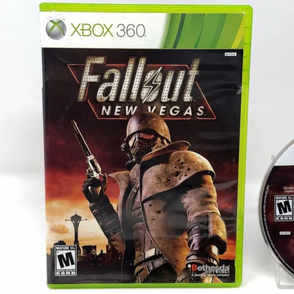 Fallout New Vegas Microsoft Xbox 360 2010 Complete CIB Refurbished Tested